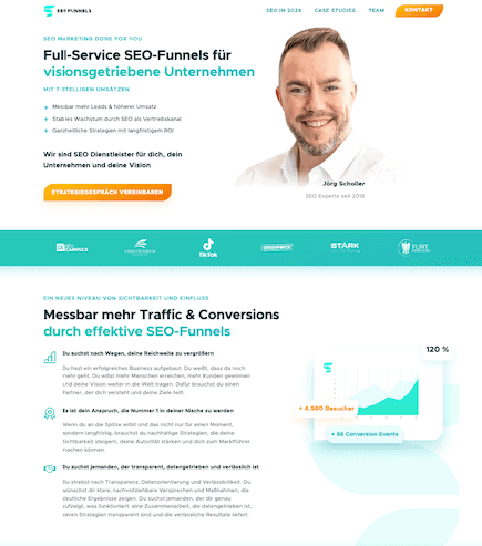 Webdesign - klares Layout